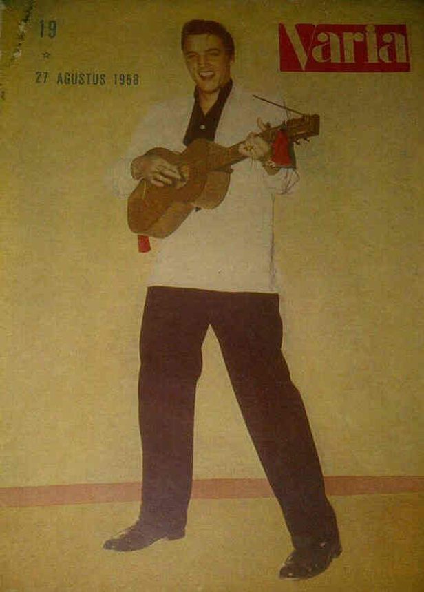 VARIA magazine side cover Issue 19 27 August 1958