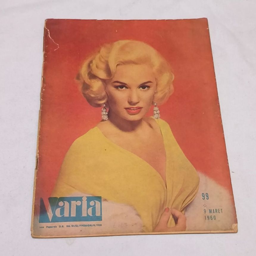 VARIA magazine side cover Issue 99 9 March 1960