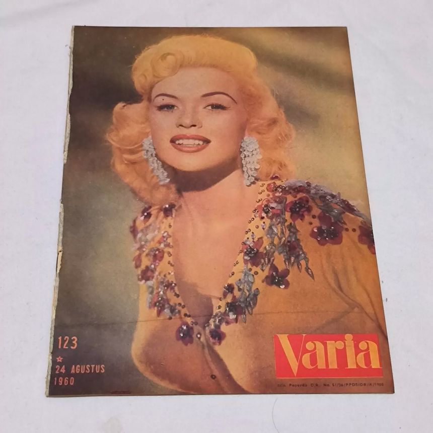 VARIA magazine side cover Issue 123 24 August 1960