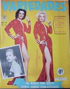 VARIEDADES magazine side cover Issue 45  1957