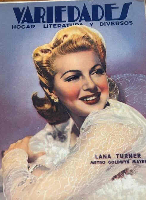 VARIEDADES magazine side cover  November 1946