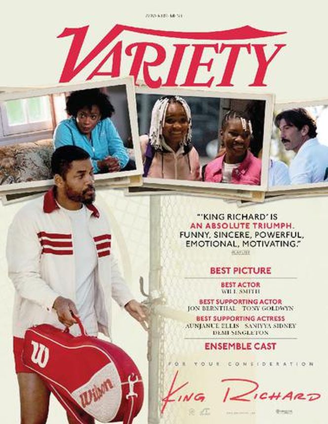 VARIETY magazine cover 24 November 2021