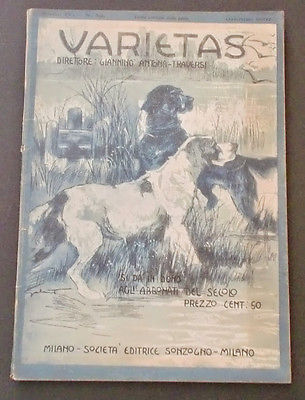 VARIETAS magazine side cover Issue 42 October 1907