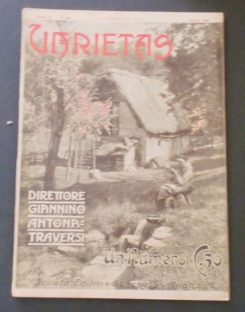VARIETAS magazine side cover Issue 59 March 1909
