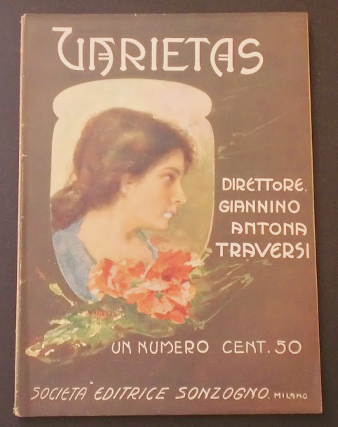 VARIETAS magazine side cover Issue 66 October 1909