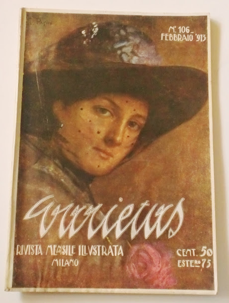 VARIETAS magazine side cover Issue 106 February 1913
