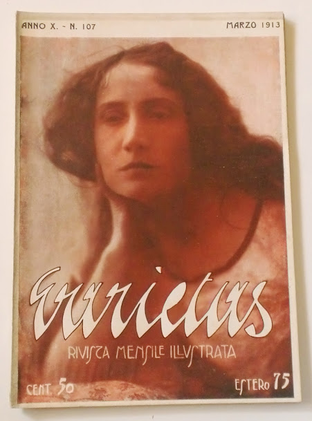 VARIETAS magazine side cover Issue 107 March 1913