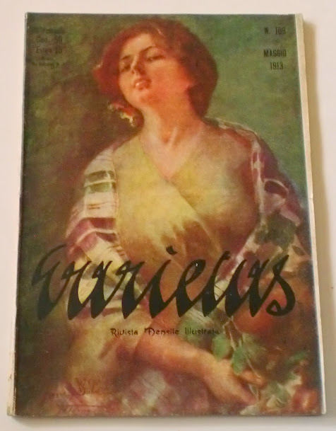 VARIETAS magazine side cover Issue 109 May 1913
