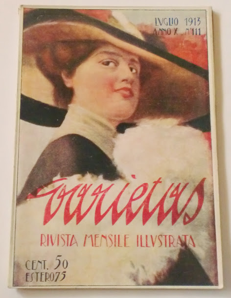 VARIETAS magazine side cover Issue 111 July 1913