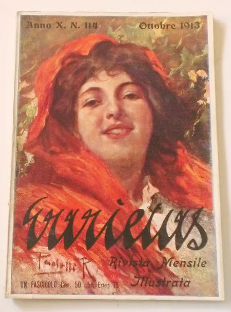 VARIETAS magazine side cover Issue 114 October 1913