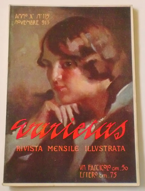 VARIETAS magazine side cover Issue 115 November 1913