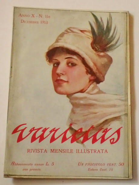 VARIETAS magazine side cover Issue 116 December 1913