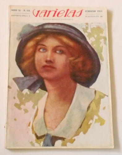 VARIETAS magazine side cover Issue 118 February 1914