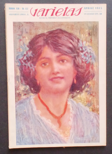 VARIETAS magazine side cover Issue 132 April 1915