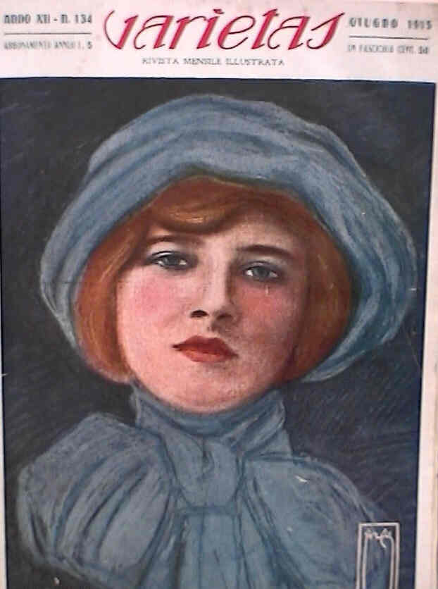 VARIETAS magazine side cover Issue 134 June 1915