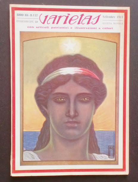 VARIETAS magazine side cover Issue 137 September 1915