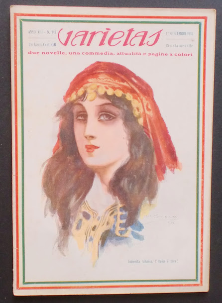 VARIETAS magazine side cover Issue 149 September 1916