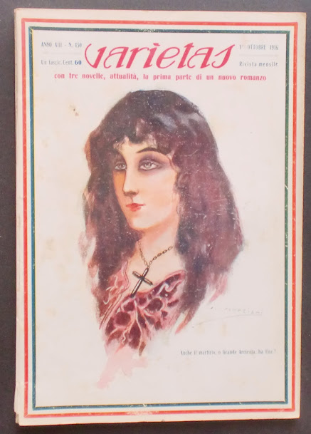 VARIETAS magazine side cover Issue 150 October 1916