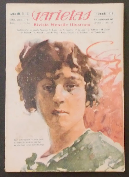 VARIETAS magazine side cover Issue 153 January 1917
