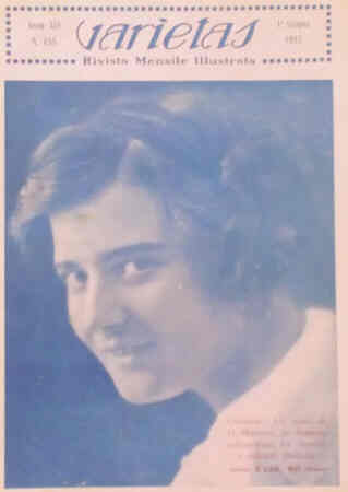 VARIETAS magazine side cover Issue 158 June 1917