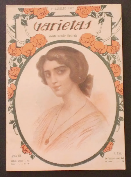 VARIETAS magazine side cover Issue 159 July 1917