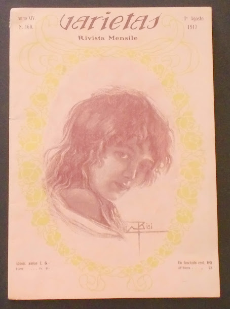VARIETAS magazine side cover Issue 160 August 1917