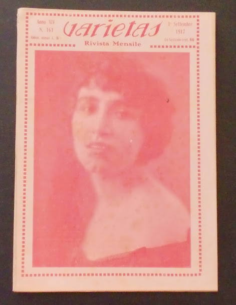 VARIETAS magazine side cover Issue 161 September 1917