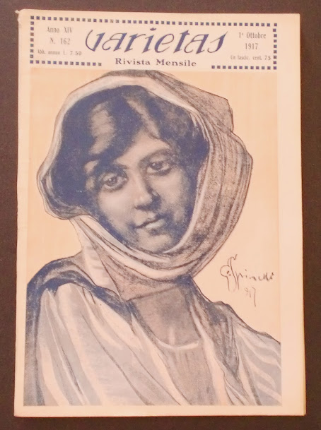 VARIETAS magazine side cover Issue 162 October 1917