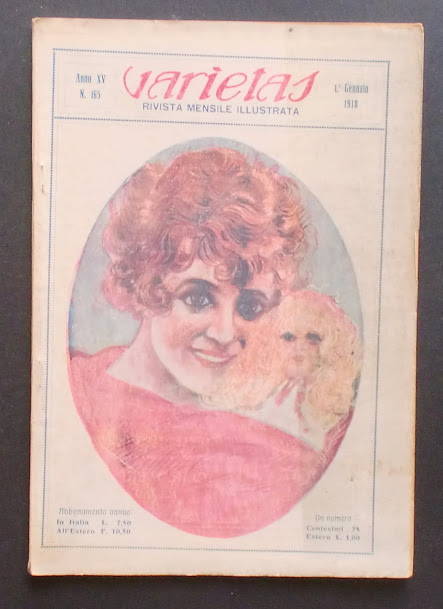 VARIETAS magazine side cover Issue 165 January 1918
