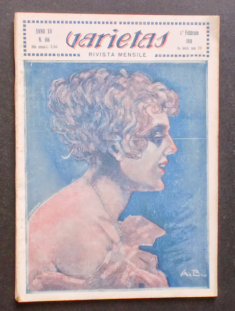 VARIETAS magazine side cover Issue 166 February 1918