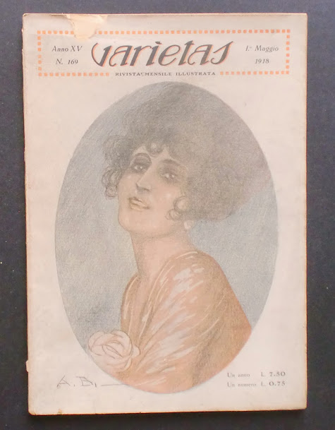 VARIETAS magazine side cover Issue 169 May 1918