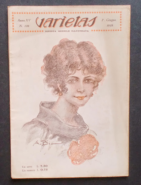 VARIETAS magazine side cover Issue 170 June 1918