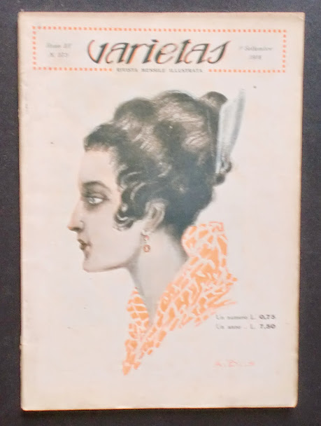 VARIETAS magazine side cover Issue 173 September 1918