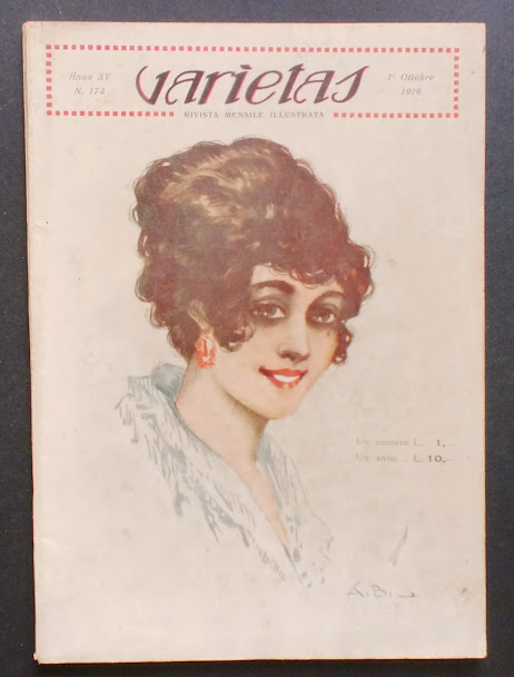 VARIETAS magazine side cover Issue 174 October 1918