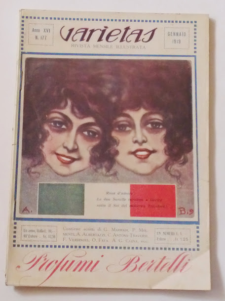 VARIETAS magazine side cover Issue 177 January 1919