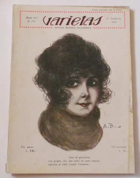 VARIETAS magazine side cover Issue 178 February 1919