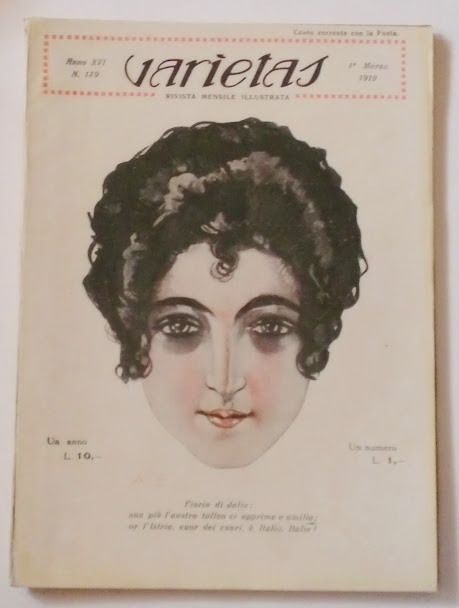 VARIETAS magazine side cover Issue 179 March 1919