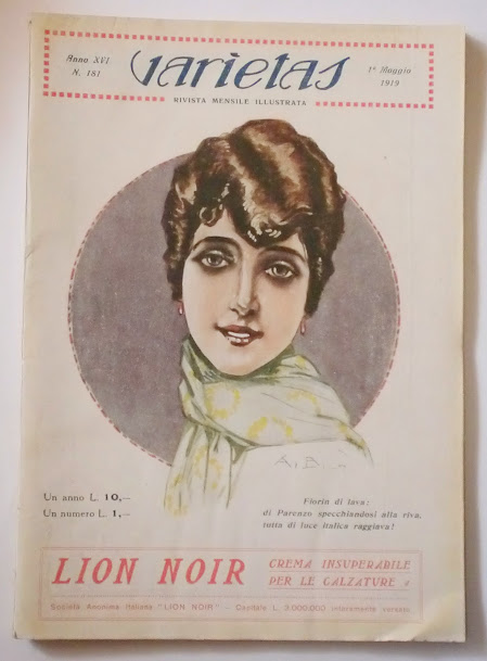 VARIETAS magazine side cover Issue 181 May 1919