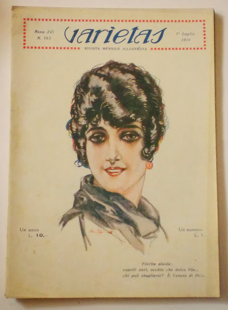 VARIETAS magazine side cover Issue 183 July 1919