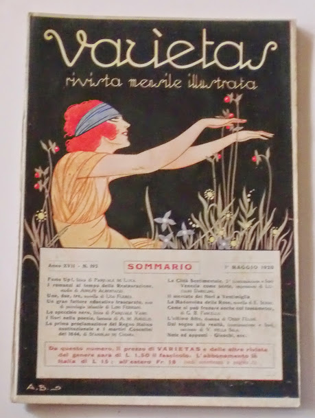 VARIETAS magazine side cover Issue 193 May 1920