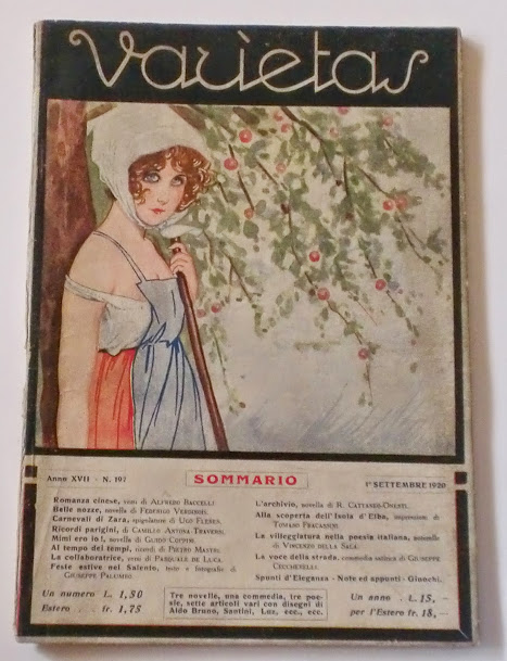 VARIETAS magazine side cover Issue 197 September 1920