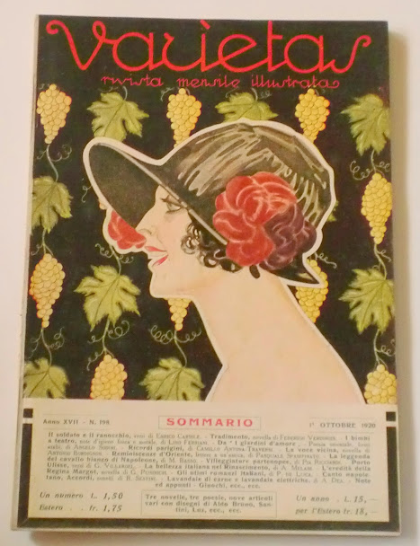 VARIETAS magazine side cover Issue 198 October 1920