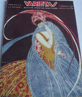 VARIETAS magazine side cover Issue 214 February 1922