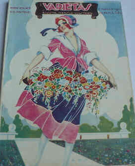 VARIETAS magazine side cover Issue 217 May 1922