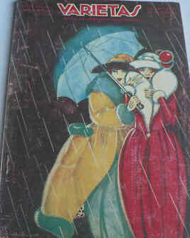VARIETAS magazine side cover Issue 223 November 1922