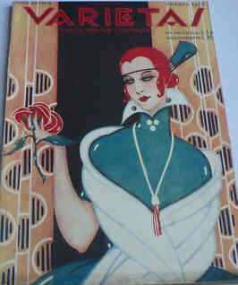 VARIETAS magazine side cover Issue 227 March 1923