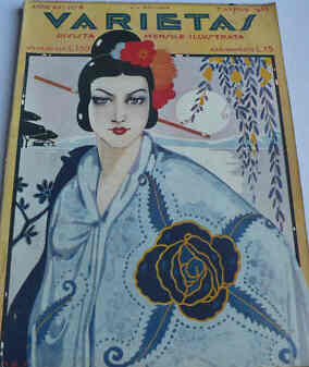 VARIETAS magazine side cover Issue 228 April 1923
