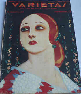 VARIETAS magazine side cover Issue 229 May 1923
