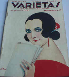 VARIETAS magazine side cover Issue 230 June 1923