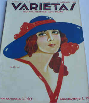 VARIETAS magazine side cover Issue 231 July 1923